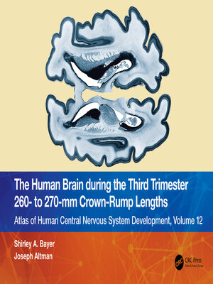 cover image of Atlas of Central Nervous System Development, Volume 12